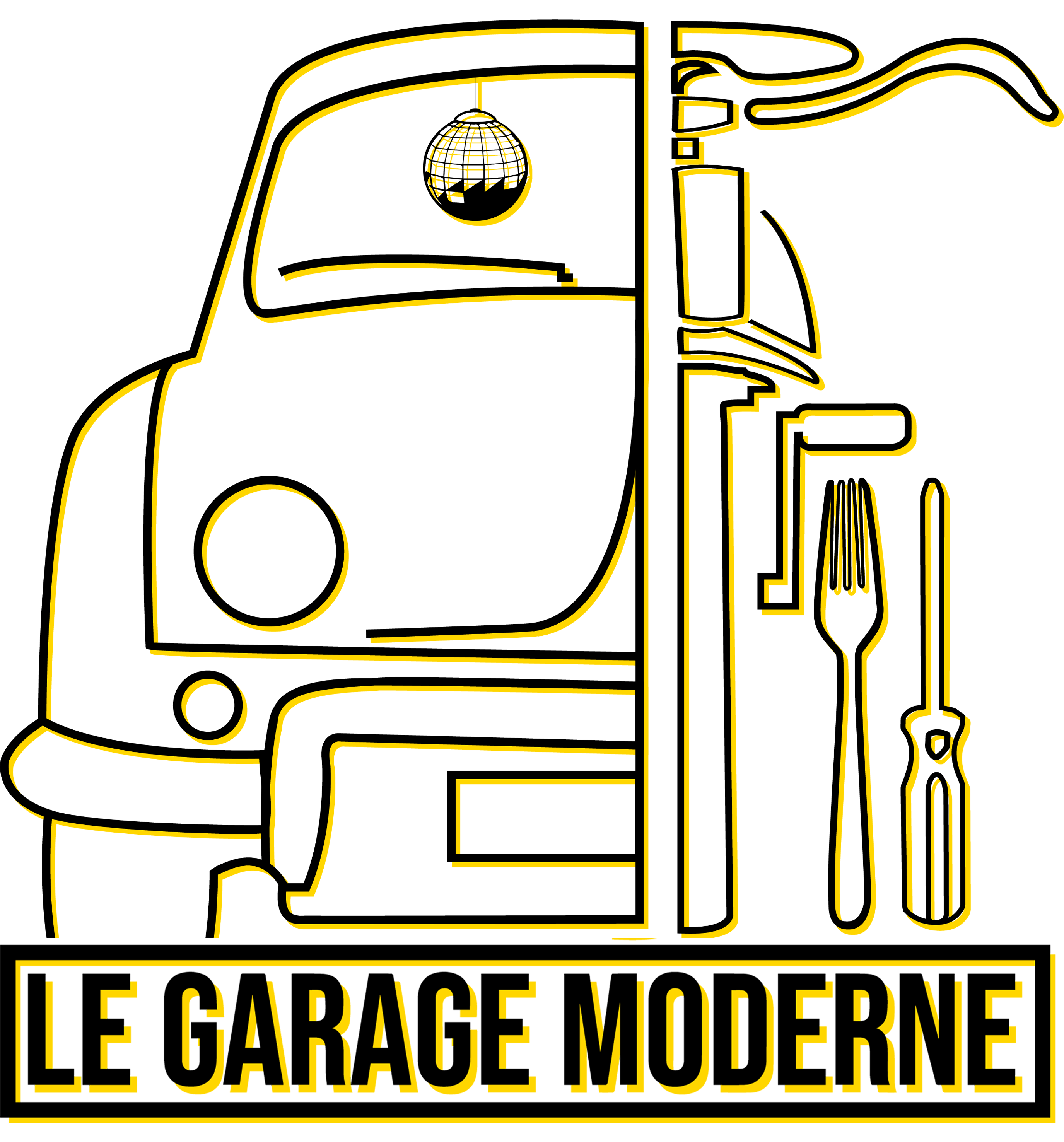 logo garage moderne